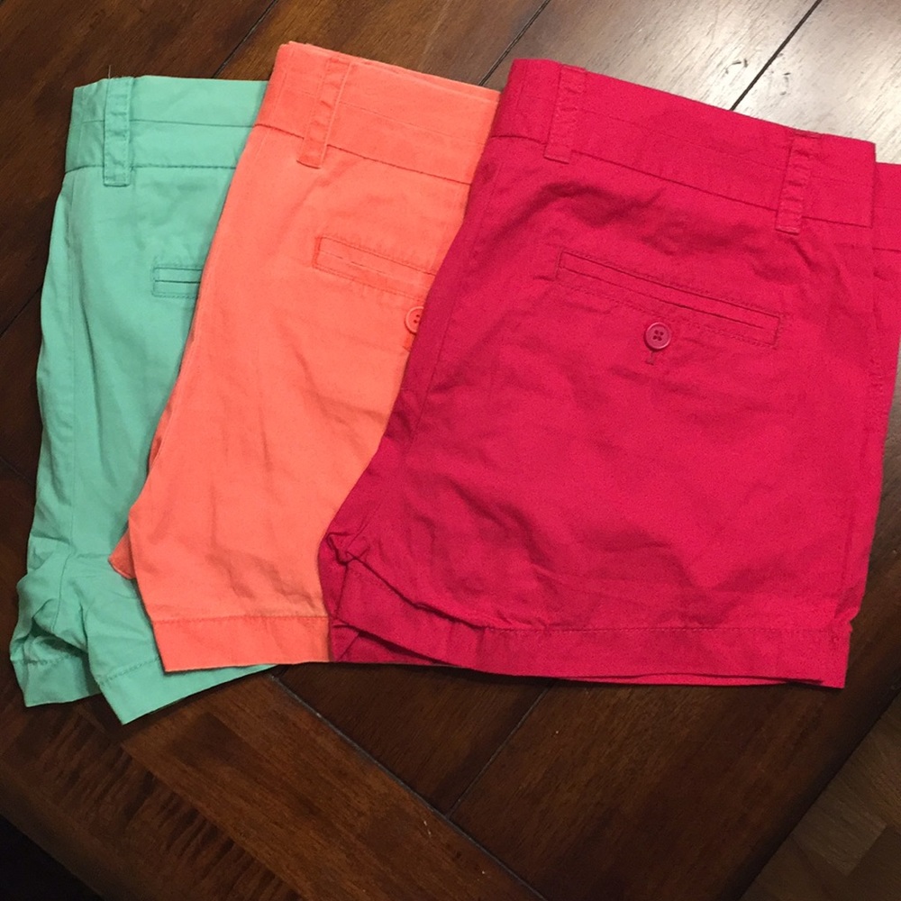 Set of 3 J.Crew Chino Shorts
